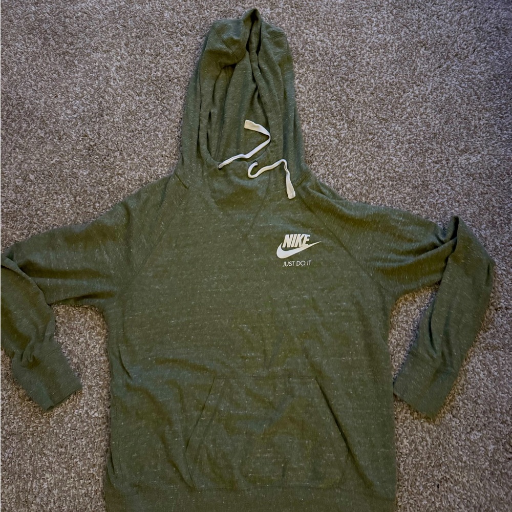 Green Nike Hoodie